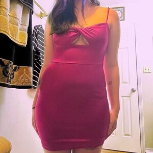 Mini pink club dress! Perfect for a night out! Perfect condition! sexy!